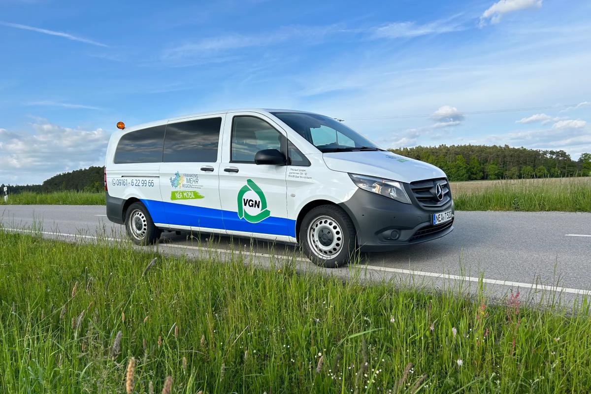 Kleinbus des NEA Mobil Projekts