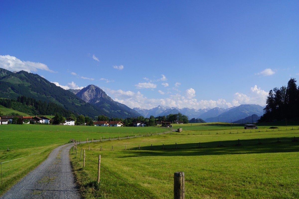 Landschaftsbild aus dem Oberallgäu