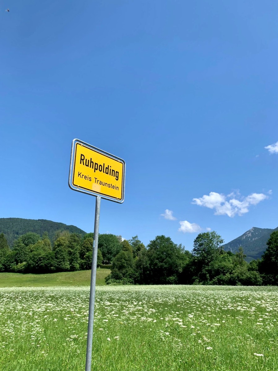 Ortsschild Ruhpolding