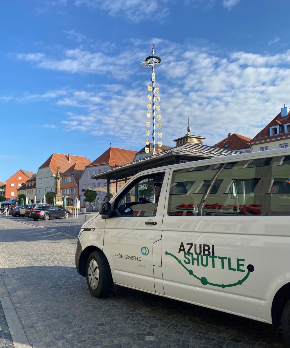 AzubiShuttle Rhön-Grabfeld fährt doch einen Ort