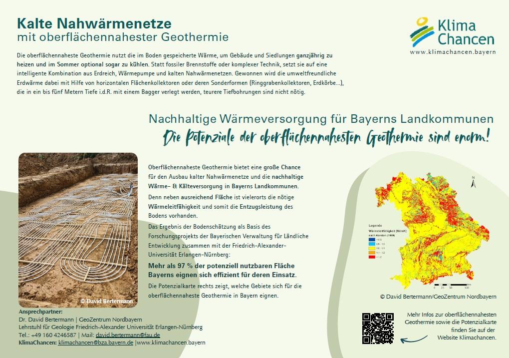 Flyer oberflächennaheste Geothermie