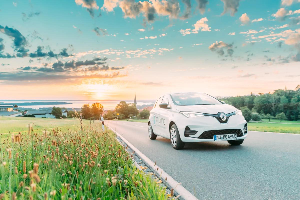 Eines der Carsharing-Fahrzeuge, das im Projekt mümo die Mobilität verbessern soll